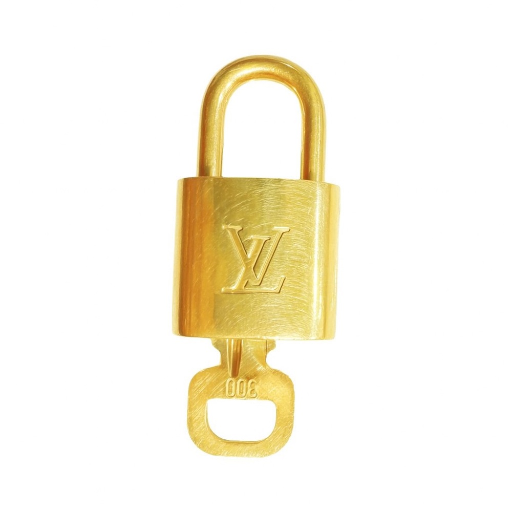 Louis Vuitton Luxurious Gold Lock